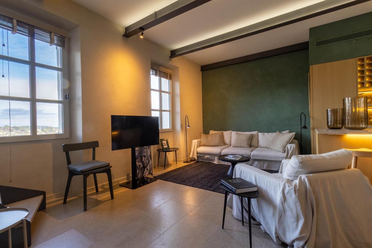 Mougins Collection: Alpine View Villa in Old Village Heart Exterior photo